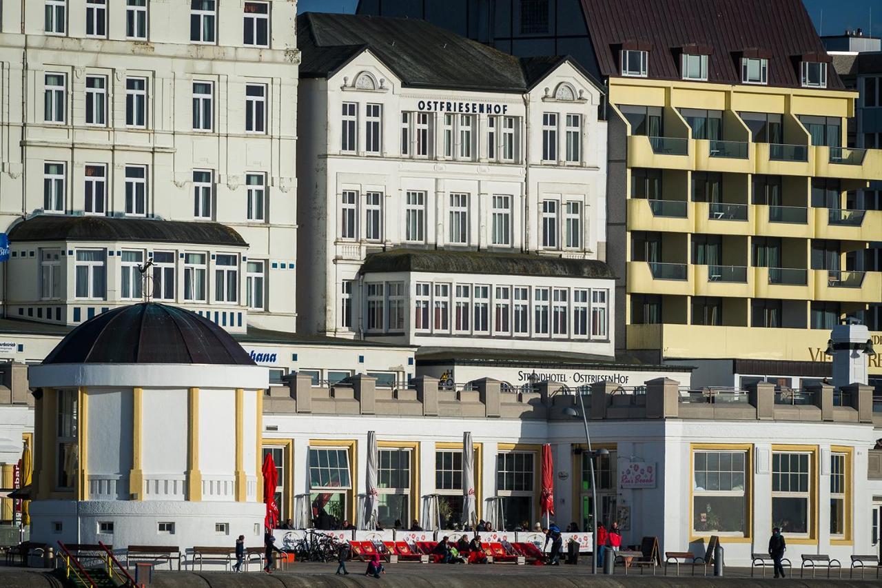 Strandhotel Ostfriesenhof Borkum Esterno foto